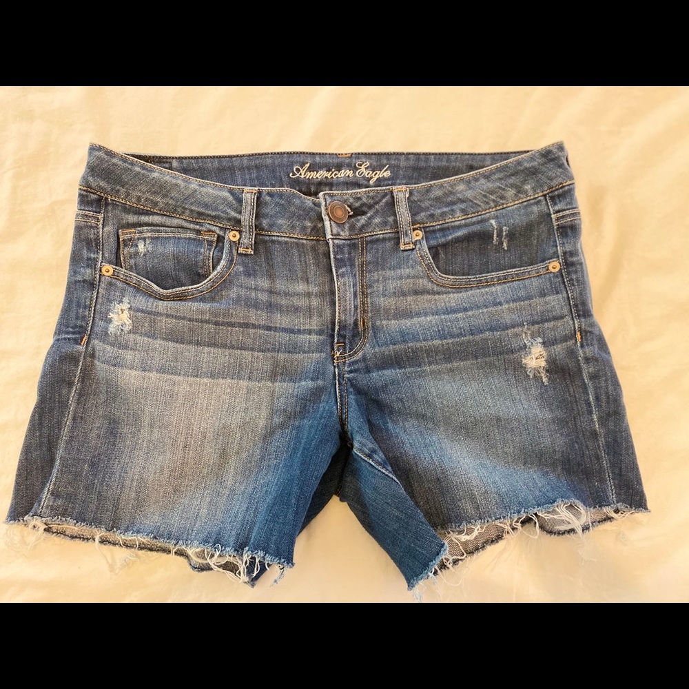 American Eagle Midi Length Shorts